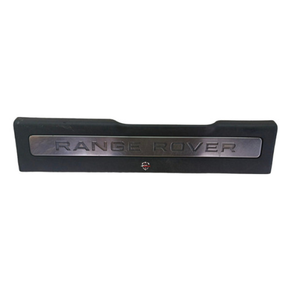 Soleira Porta Lado Esquerdo Range Rover Evoque 2012 Preto Prata