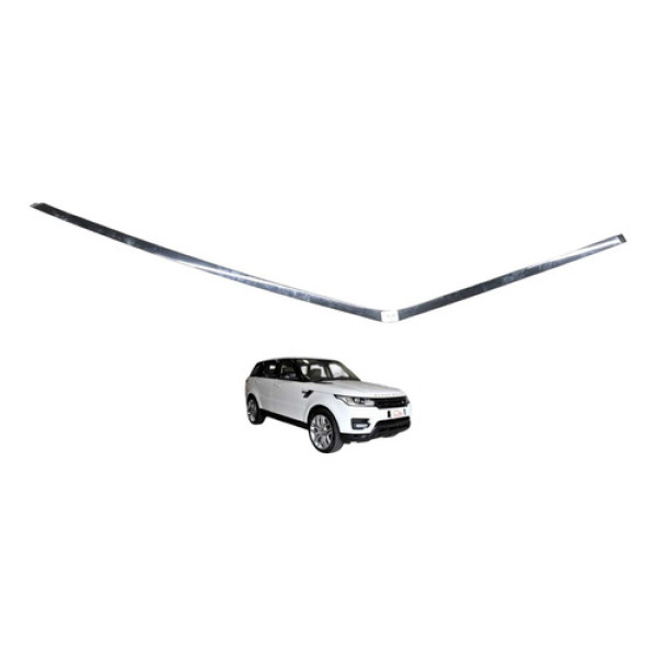 Friso Superior Porta Diant Ld Range Rover Sport 2014 Branco