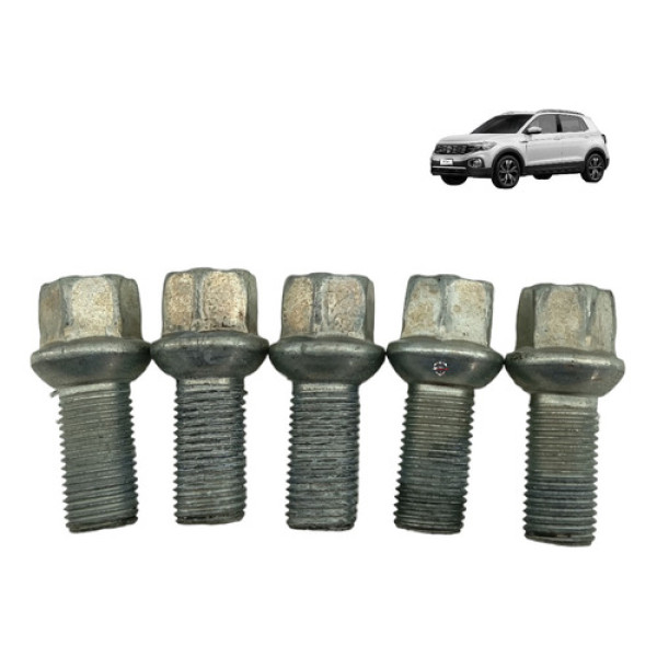 Jogo Parafuso Roda Volkswagen T-cross Highline 2023