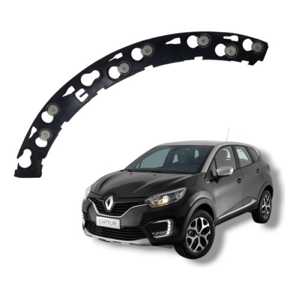 Suporte Aplique Paralama Traseiro Esquerdo Captur 2018 2021 Preto
