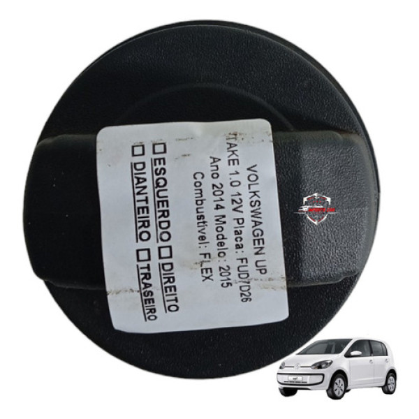 Tampa Gargalo Tanque Combustível Volkswagen Up Take 2015 Preto 2015
