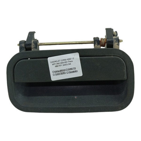 Maçaneta Externa Porta Dianteira Esquerda Gm Corsa Wind 2001 Dianteira