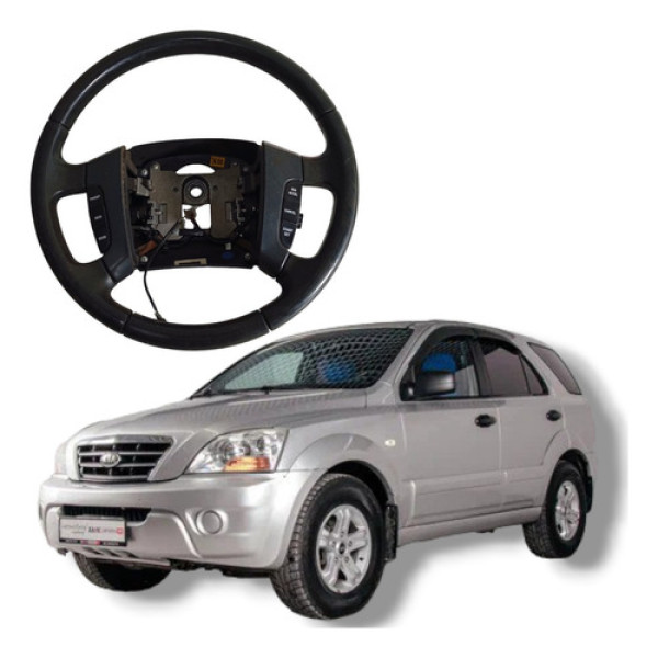 Volante Direção Kia Sorento 2006 A 2013 Preto