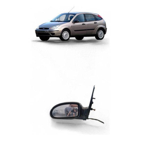 Retrovisor Elétrico Esquerdo Ford Focus 2004/2005 014204
