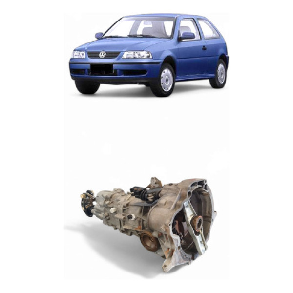 Caixa De Câmbio Manual Vw Gol G3 1.0 Ea111 Gasolina 2003/04