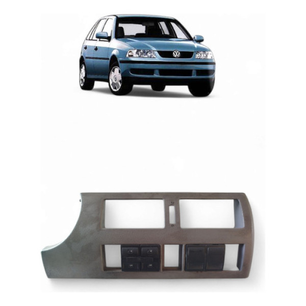 Moldura Painel Central Vw Gol G3 1999/05 377857040 (detalhe)