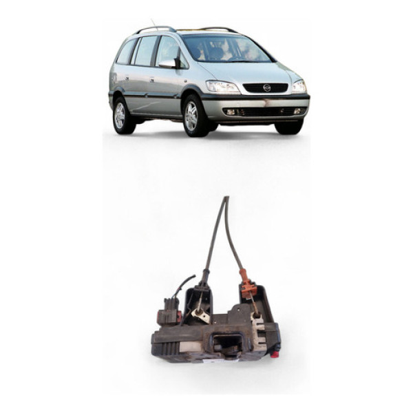 Fechadura Elétrica Traseira Esqueda Gm Zafira 2004 24414134