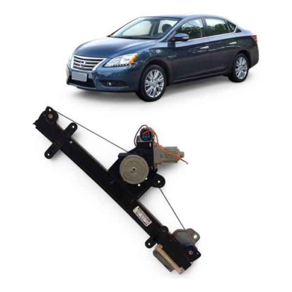 Máquina Vidro Diant Dir Nissan Sentra 2014/16 807009am0a