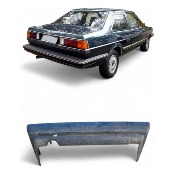 Para-choque Traseiro Volkswagen Santana 1985 (detalhe)