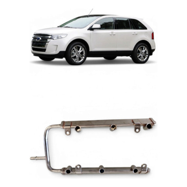 Flauta Combustível Ford Edge 3.5 V6 2013 At4e9f797ga