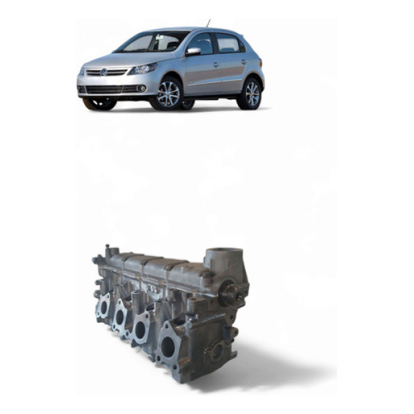 Cabeçote Retificado Vw Gol G5 G6 Fox 1.6 Power 032103373