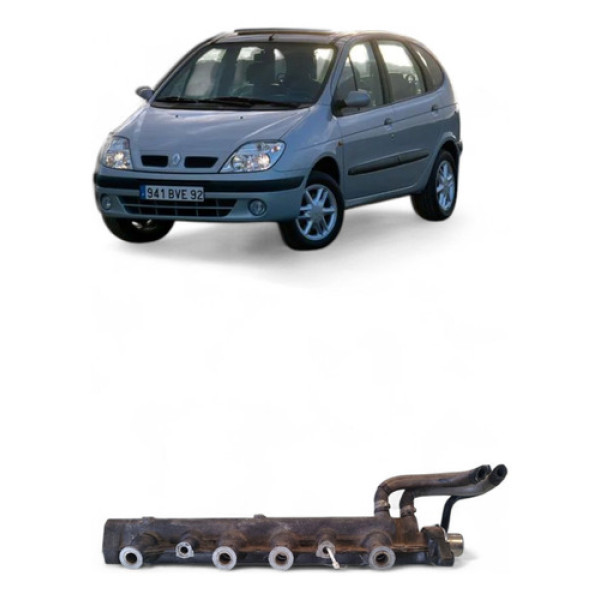 Flauta Bico Injetor Renault Scenic 2.0 Gasolina 16v 2000/01