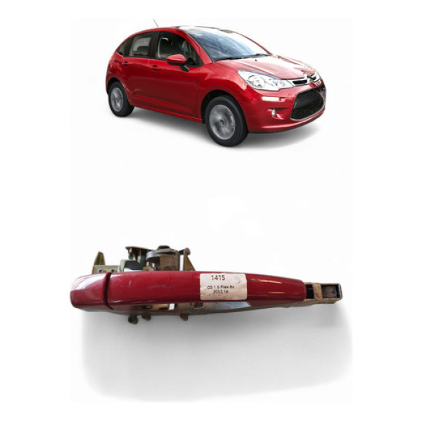 Maçaneta Interna Dianteira L/d Citroen C3 2013/14 9670931980