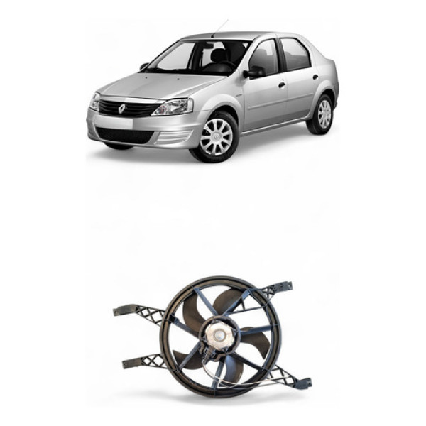 Defletor C/ventoinha Renault Logan 1.0 2012/2013 214810371r
