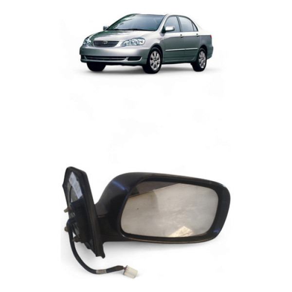 Retrovisor Elétrico Direito Toyota Corolla 2003/04