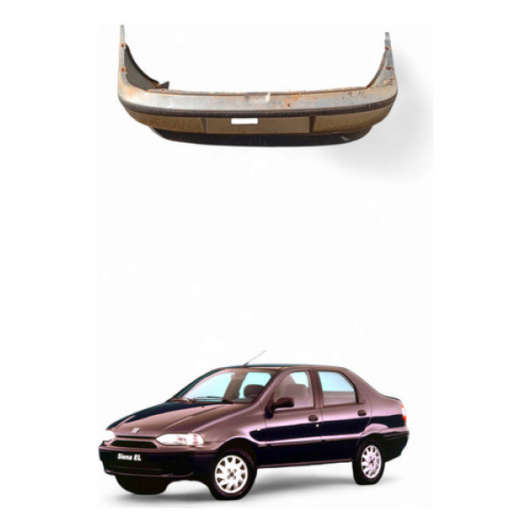 Pára-choque Traseiro Fiat Siena 2000/2006