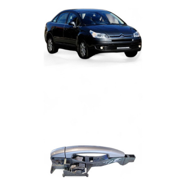 Maçaneta Externa Tras Esq Citroen C4 Pallas 2010