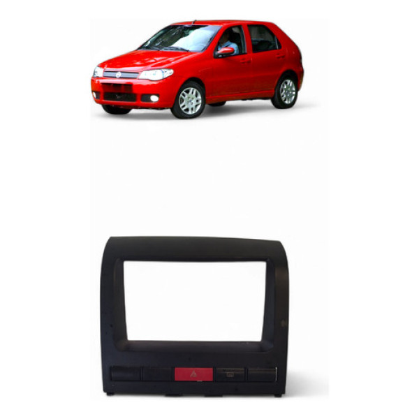 Moldura Painel Central Fiat Palio 2005/06
