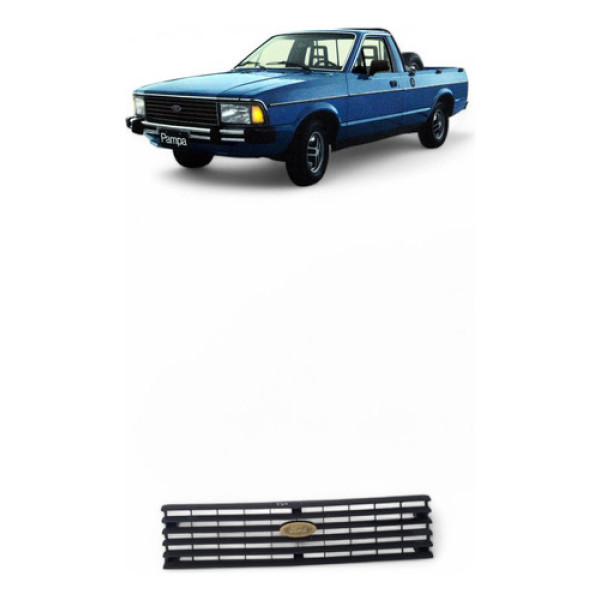 Grade Para-choque Ford Pampa 1984 (detalhe!)