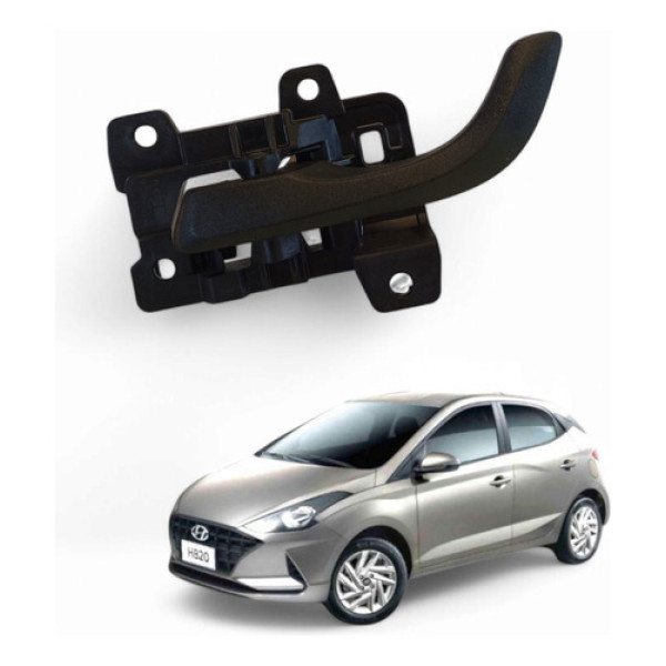 Maçaneta  Dianteira Esquerda Hyundai Hb20 2020/23 82613r1000