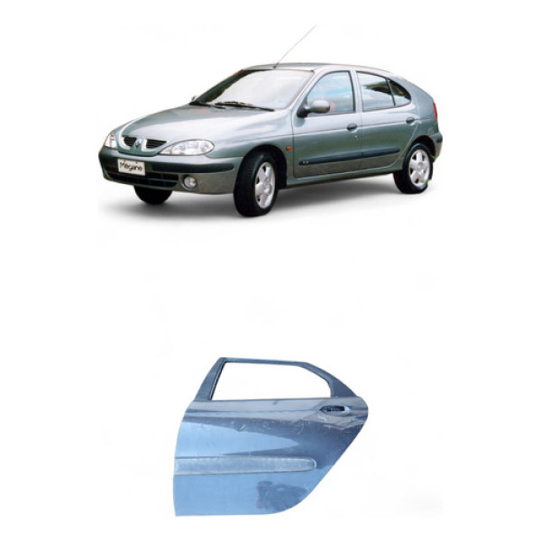 Porta Traseira Esquerda Renault Megane 1999/2004