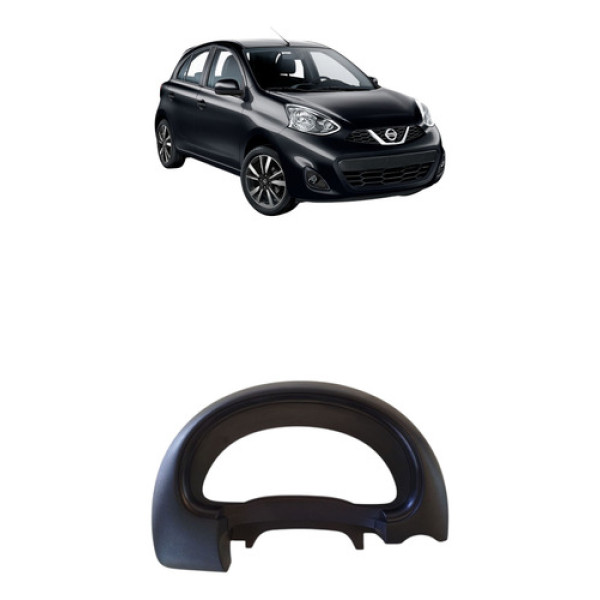 Moldura Painel Instrumento Nissan March 1.6 2020 682409lh0a
