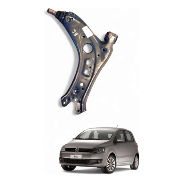 Bandeja Suspensão Lado Esquerdo Dianteiro Vw Fox 2012 1.6 G2