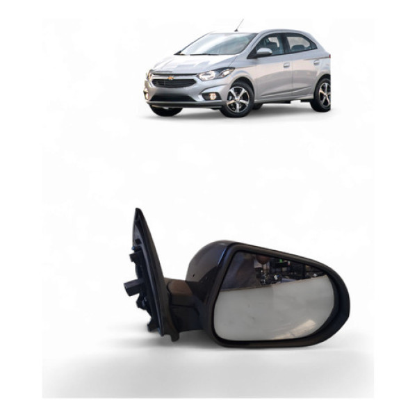 Retrovisor Elétrico Direito Gm Onix 2018/19 (detalhe)