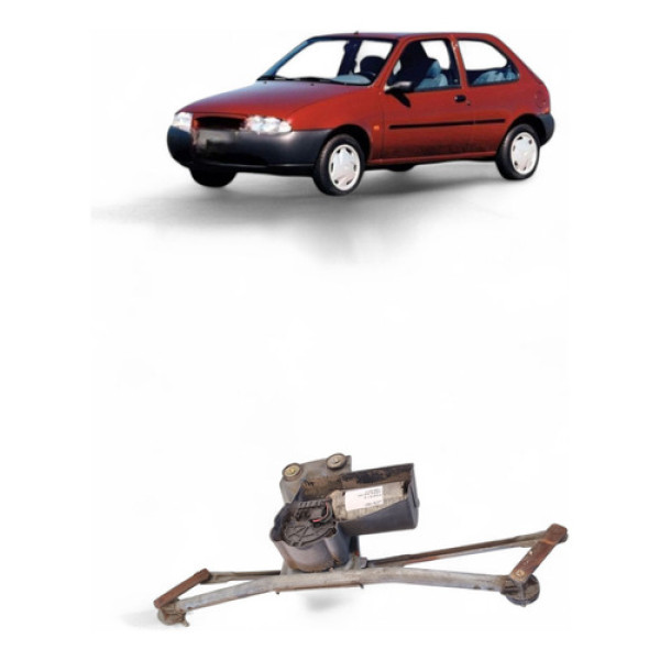 Motor Limpador Parabrisa Ford Fiesta 1999