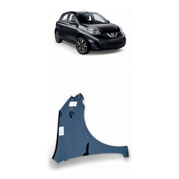 Paralama Direito Nissan March 2020/21