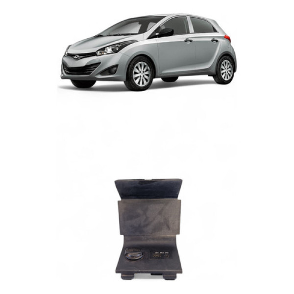 Moldura Central Porta Treco Hyundai Hb20 2013/2019