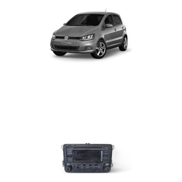 Rádio Volkswagen Fox 2014/2015