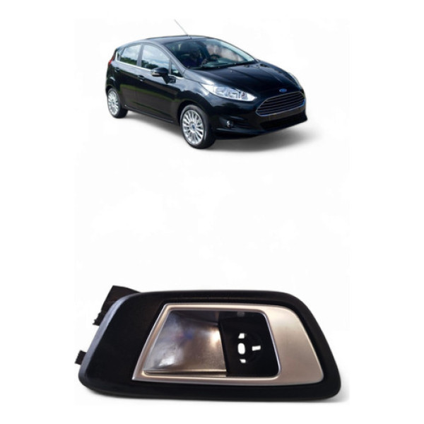 Maçaneta Interna Traseira L/d Ford New Fiesta Ecosport 13/16