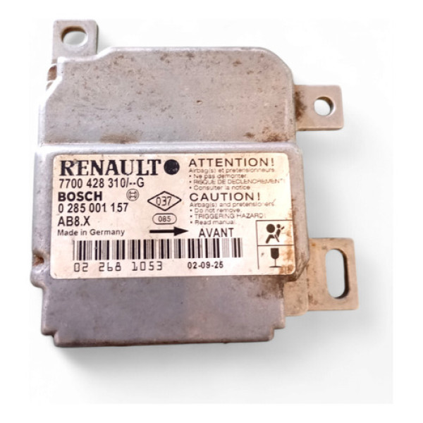 Módulo Air-bag Renault Clio 1.6 16v 1999/06 7700428310--g