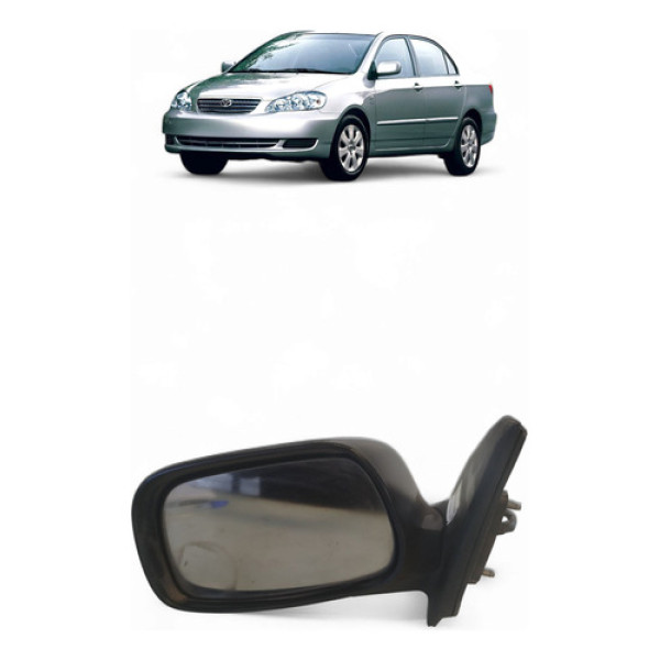 Retrovisor Elétrico Esquerdo Toyota Corolla 2003/04