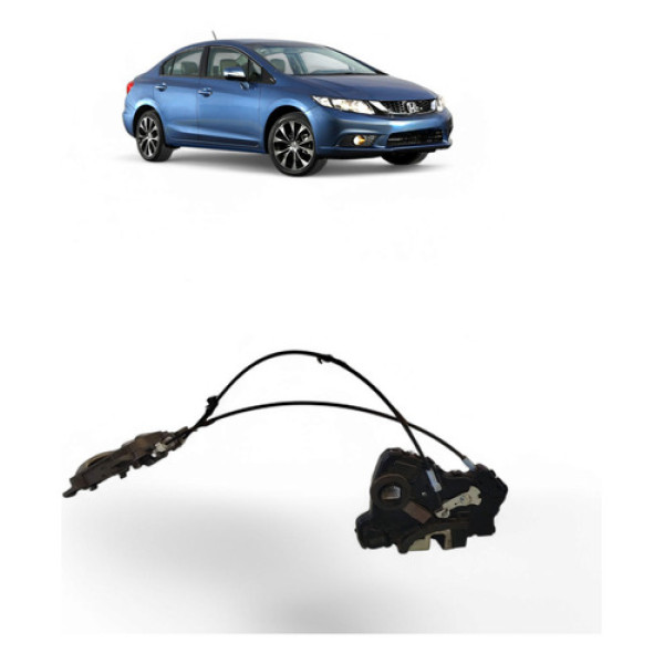 Fechadura Dianteira Esquerda Honda Civic 2014/15