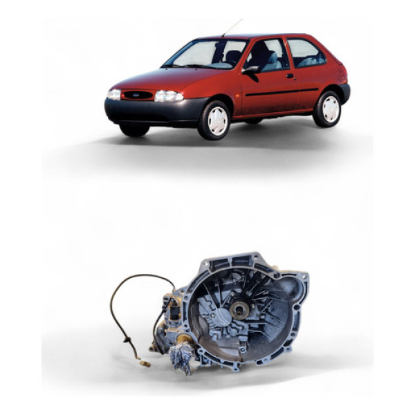 Caixa Câmbio Manual Ford Fiesta 1.4 Gasolina 1999
