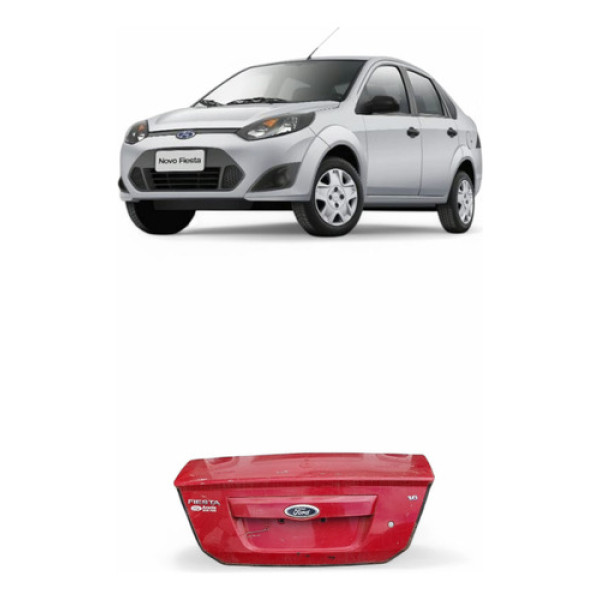 Tampa Traseira Ford Fiesta Sedan 2012/2013