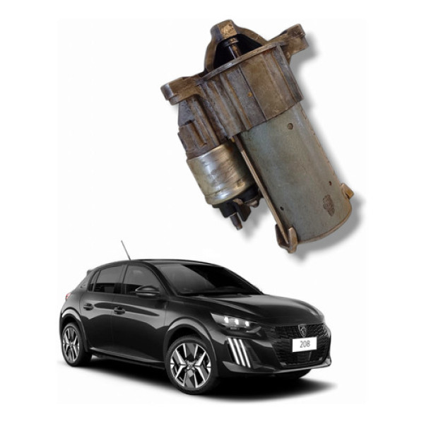 Motor Partida  Peugeot 208 1.5 2014 Flex 24944