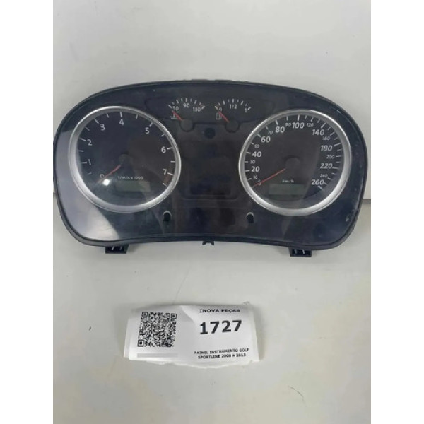 Painel Instrumento Golf Sportline 2008 A 2013 Cinza