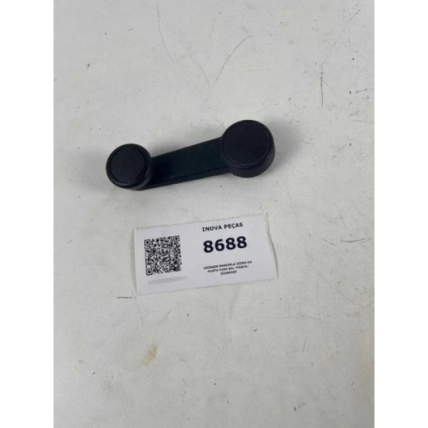 Unidade Manivela Vidro Da Porta Ford Ka/ Fiesta/ Ecosport  Preto