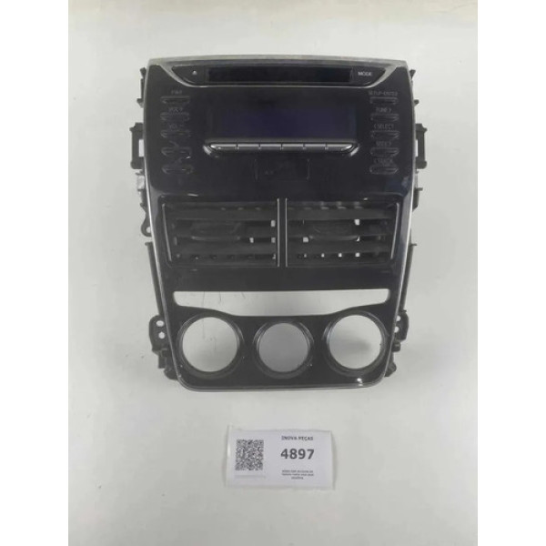 Rádio Com Moldura Ar Toyota Yaris 2019 2020 Original Preto
