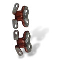 Par Dobradiças Porta Traseira Esquerda Chevrolet Onix  206