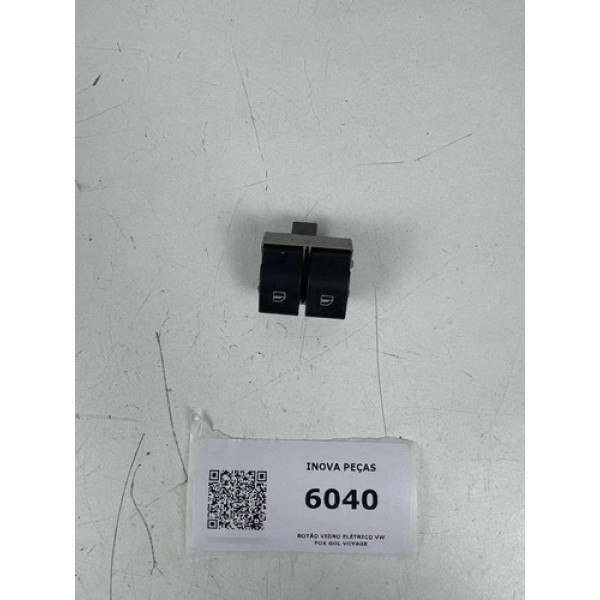 Botão Vidro Elétrico Vw Fox Gol Voyage 