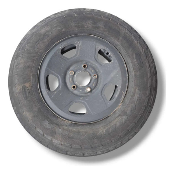 Estepe Roda Pneu Chevrolet S10 2003 2010 5 Furos Preto