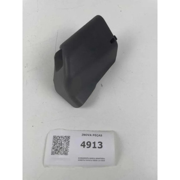 Acabamento Banco Dianteiro Direito Toyota Yaris 1.5 2020 Preto