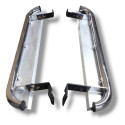Par Estribo Chevrolet S10 Cabine Simples 1996 2002 Prateado