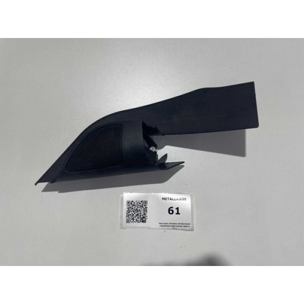 Moldura Interna Retrovisor Esquerdo Ford Focus 2009 A 2013 Cinza