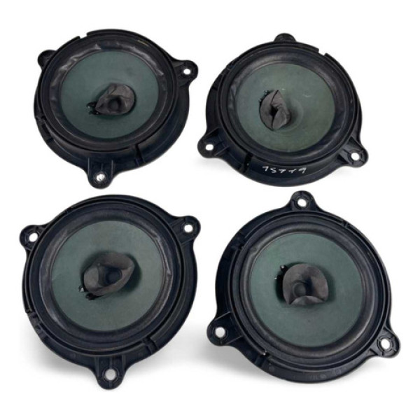 Jogo 4 Alto Falantes Nissan Versa 2012/2020 Preto