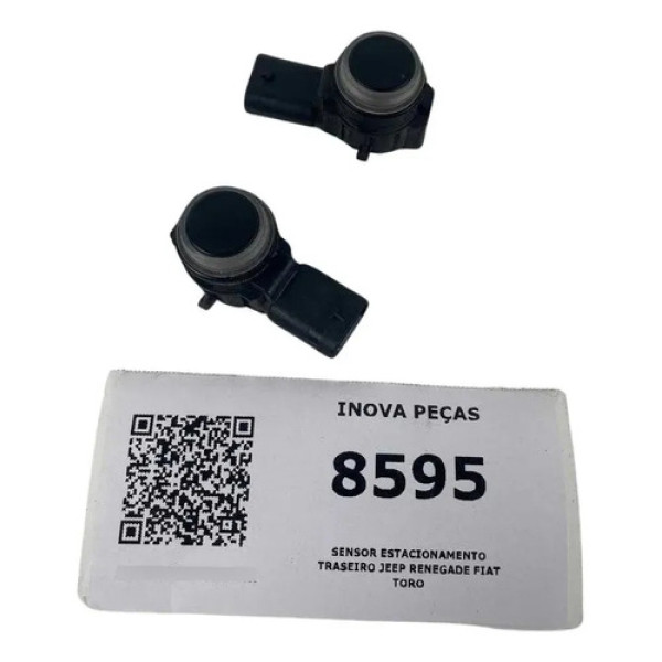 Sensor Estacionamento Traseiro Jeep Renegade Fiat Toro Preto